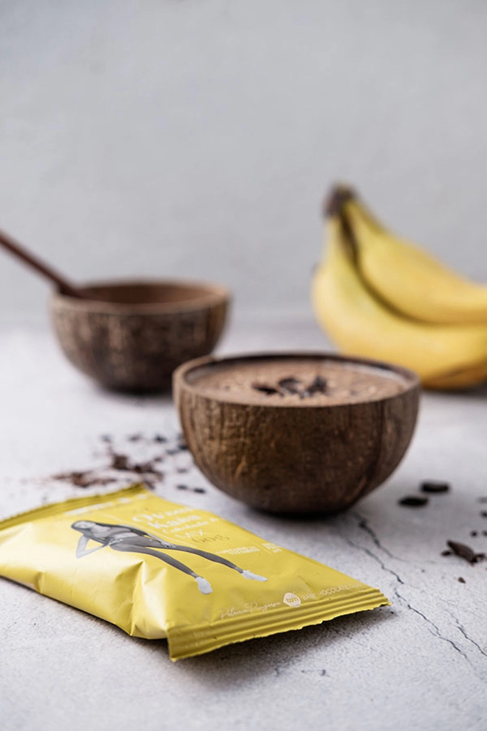 Zobena kaša, čokolada i banana, 60 g