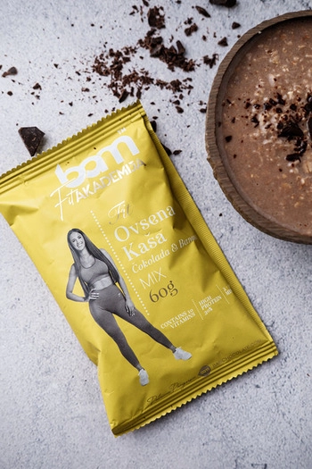 Zobena kaša, čokolada i banana, 60 g