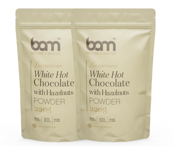 DUO White vruća čokolada s lješnjakom
