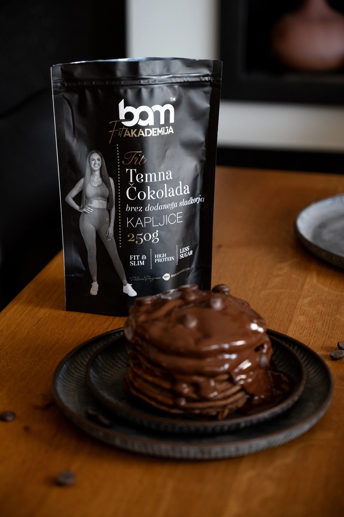 Tamne čokoladne kapi, bez dodanog šećera, 250 g