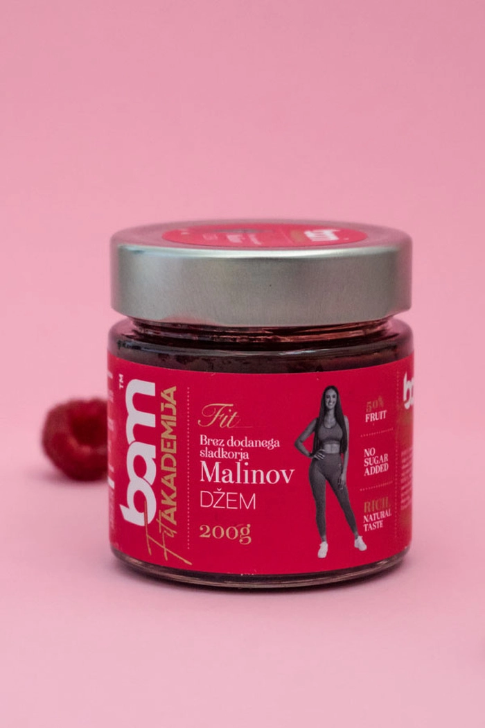 Džem od malina bez dodanog šećera, 200 g