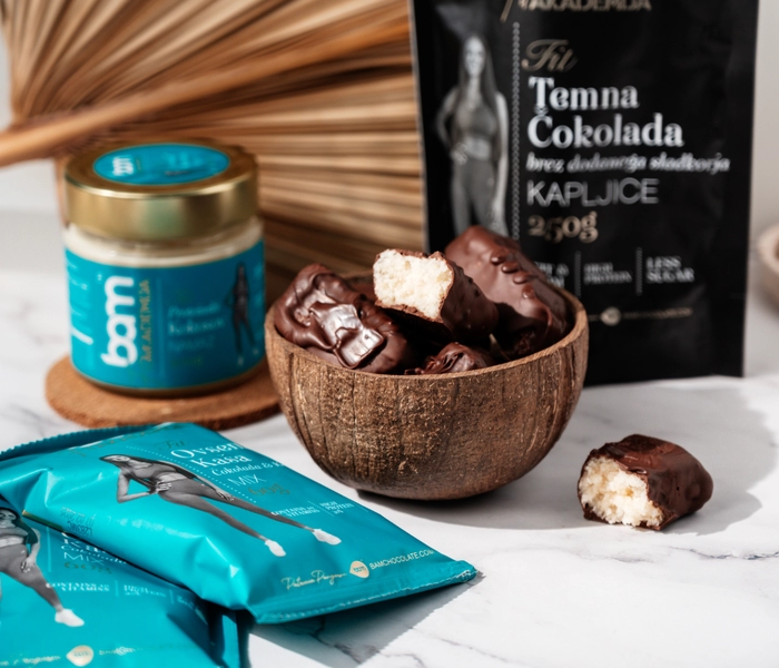 domace fit bounty cokoladice