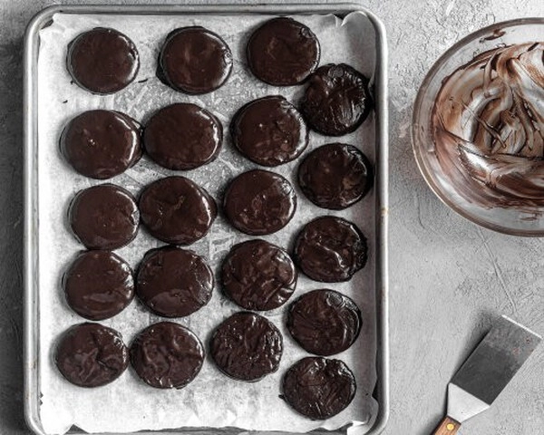 ganache krema u keksima s narancom