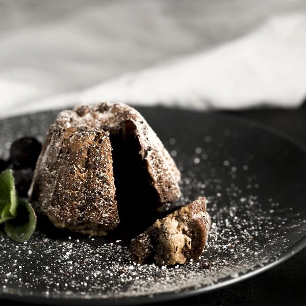 cokoladni souffle s mangom