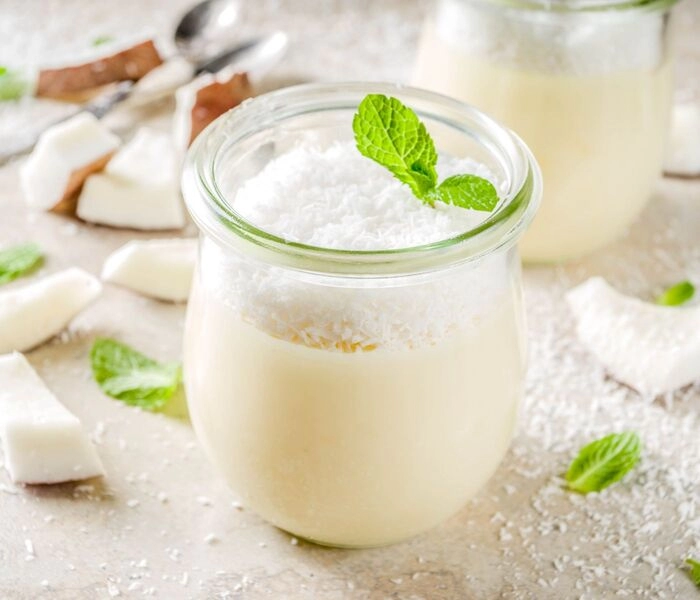 panna cotta od kokosa