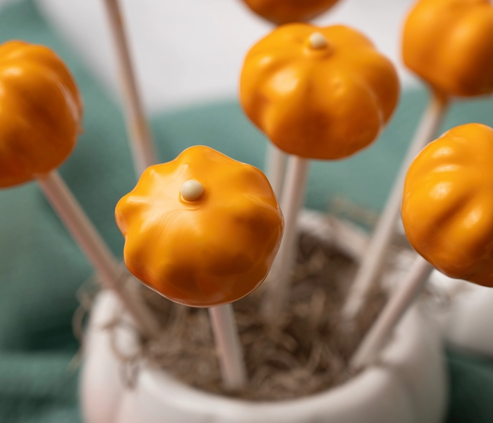 cake pops u obliku bundeve