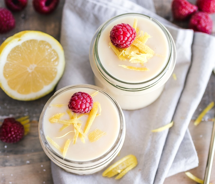 puding od vanilije s bijelom cokoladom