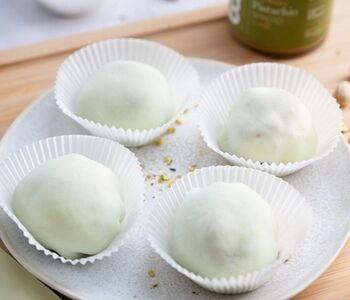 Sladoled mochi s BAM namazom od pistacija
