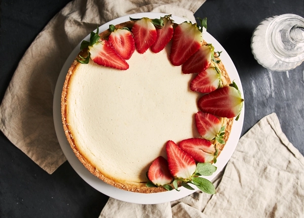 cheesecake s bijelom cokoladom
