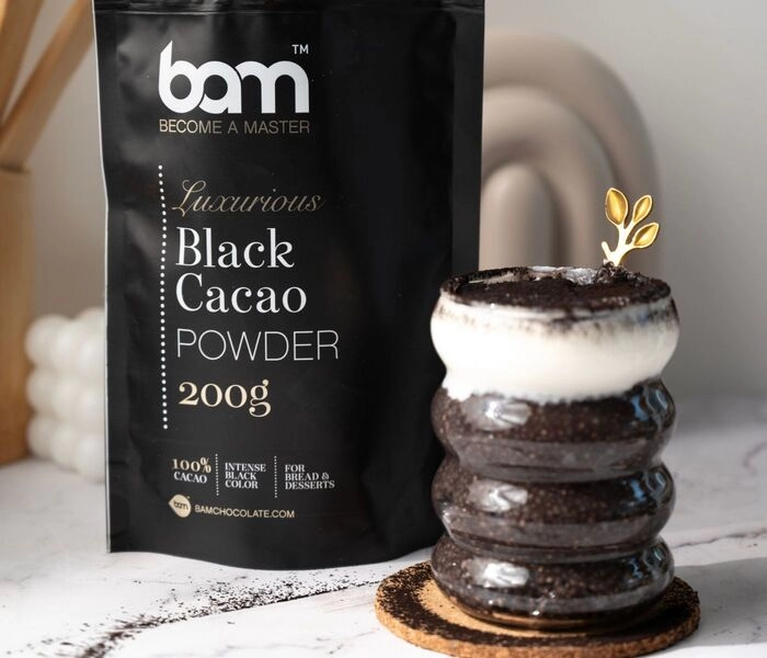 kava chia puding sa bam crnim kakaom