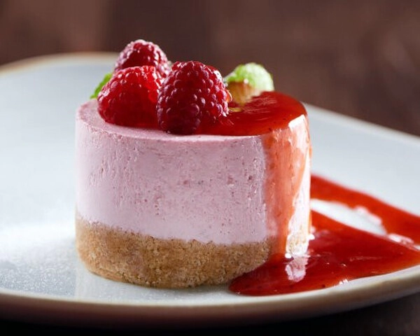 cheesecake s cokoladom ruby