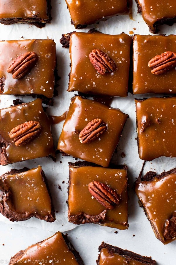 browniji sa slanom karamelom